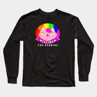 Feline The Purride Long Sleeve T-Shirt